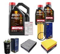 SCT Controllo set 7L MOTUL 8100 X-CLEAN EFE 5W-30 per VW Passat Variant 1.9