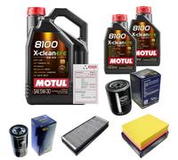 SCT Controllo set 7L MOTUL 8100 X-CLEAN EFE 5W-30 per VW Passat Variant 1.9