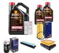 SCT Controllo Set 7L MOTUL 8100 X-CLEAN EFE 5W-30 Per VW Sharan 1.9 TDI Seat