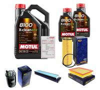 SCT Controllo Set 7L MOTUL 8100 X-CLEAN EFE 5W-30 Per VW Sharan 1.9 TDI Seat