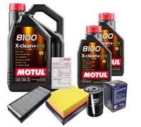 Sct Controllo Set 7L Motul 8100 x-Pulire 0W-30 per Audi A4 1.6 1.8 VW Passat
