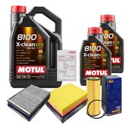 Sct Controllo Set 7L Motul 8100 x-Pulire Efe 5W-30 per . Audi A6 Avant .1.9