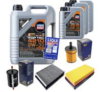 Sct Controllo Set 8 L Liqui Moly Top Tec 4210 0W-30 per Seat Altea Toledo II