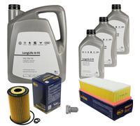 SCT Controllo Set 8 L Olio Motore VW 0W-30 LONGLIFE III FE Per Seat Altea 2.0