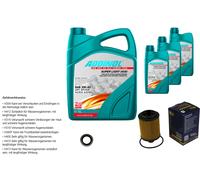 SCT Controllo Set 8L ADDINOL SUPER LIGHT 5W-40 Per Opel Insignia A Country