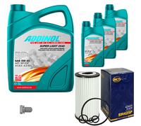 SCT Controllo Set 8L ADDINOL SUPER LIGHT 5W-40 Per Porsche Boxster 987 S 3.2