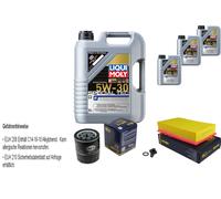 SCT Controllo Set 8L Liqui Moly Liter Special Tec F 5W-30 Per Ford Focus II
