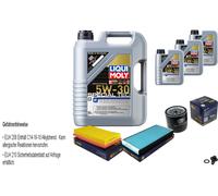 SCT Controllo Set 8L Liqui Moly Liter Special Tec F 5W-30 Per Ford Transit