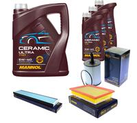 SCT Controllo Set 8L MANNOL Ceramic 5W-40 Per VW Sharan 2.8 V6 24V Ford