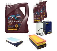SCT Controllo set 8L MANNOL Ceramic per 10W-40 per Mercedes Benz Classe C