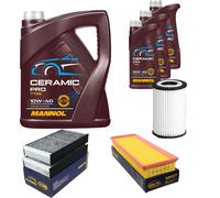 Sct Controllo Set 8L mannol Ceramica Pro 10W-40 per Mercedes - Benz M - Classe