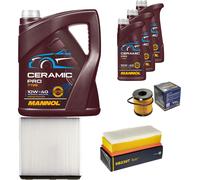 Sct Controllo Set 8L mannol Ceramica Pro 10W-40 per Peugeot Expert Kasten