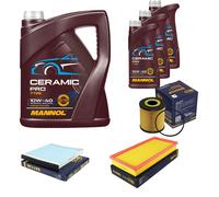 Sct Controllo Set 8L mannol Ceramica Pro 10W-40 per Volvo V40 Familiare VW 1.8