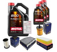 SCT Controllo Set 8L MOTUL 8100 X-CLEAN 0W-30 Per VW Passat CC 2.0 TDI