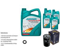 SCT Controllo Set 9L ADDINOL GIGA LIGHT MV 5W-30 Per FORD USA Taurus P5 3.0