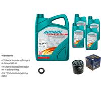Sct Controllo Set 9L Addinol Giga Luce Mv 5W-30 per Ford Stati Taurus P5_