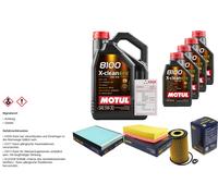 SCT Controllo Set 9L MOTUL 8100 X-CLEAN EFE 5W-30 Per VW Multivan V 2.0 TDI