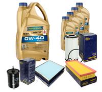 SCT Controllo Set 9L RAVENOL SSL 0W-40 per Mercedes G-Klasse W463