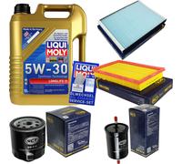 SCT Controllo Set Liqui Moly 5L 5W-30 Per Seat Leon 1.6 16V Toledo II