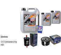 Sct Controllo Set Liqui Moly 7L 5W-30 per Dacia Duster Logan MCV 1.6 16V