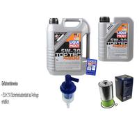 SCT Controllo Set Liqui Moly Top Tec 6L 5W-30 Per Mercedes C-Klasse G-Klasse