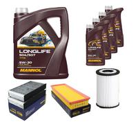 SCT Controllo set MANNOL da 9 litri a lunga durata 504/507 5W-30 per