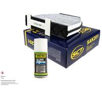 SCT FILTER + Petec Klima Fresh Per Mercedes-Benz C-Class T-Modello GLK-Class