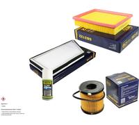 SCT FILTER + Petec Klima Fresh Per Peugeot 206 CC 1.6 16V 1.4i