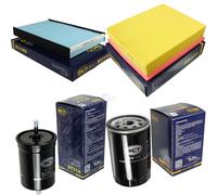 SCT-FILTER Set Interno Aria Olio Carburante Audi A6 4B C5 1.8 T Quattro Avant