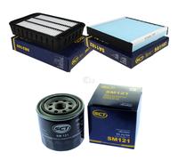 Sct-Filter Filtro Abitacolo Filtro Aria per Nissan Almera II N16 1.6 Infiniti Fx