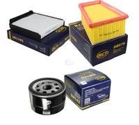 SCT-FILTER Set Per Renault Clio II BB0/1/2_ CB0/1/2_ 1.6 16V 1.4 Logan 2.0