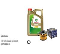 Sct Filtro Olio 5L castrol edge M 5W-30 per Mini R56 Cooper One R59 John