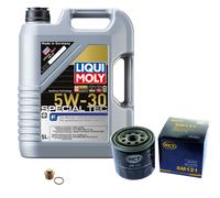 SCT Filtro Olio 5L Liqui Moly Liter Special Tec F 5W-30 Per Mazda 5 2.0 CD