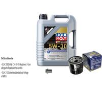 SCT Filtro Olio 5L Liqui Moly Liter Special Tec F 5W-30 Per Subaru Forester 2.0