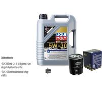 SCT Filtro Olio 5L Liqui Moly Liter Special Tec F 5W-30 Per Subaru Forester 2.0i