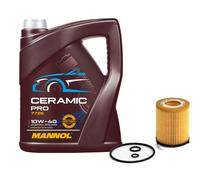 SCT Filtro Olio 5L MANNOL Ceramic Pro 10W-40 Per Mercedes-Benz B-Class W246
