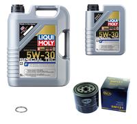 SCT Filtro Olio 6L Liqui Moly Liter Special Tec F 5W-30 Per Subaru Legacy IV