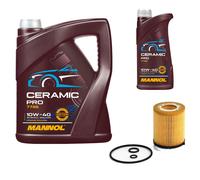 SCT Filtro Olio 6L MANNOL Ceramic Pro 10W-40 Per Mercedes-Benz B-Class W246