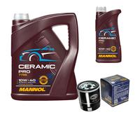 SCT Filtro Olio 6L MANNOL Ceramic Pro 10W-40 Per Suzuki Jimny Fuoristrada