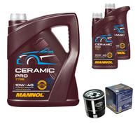 SCT Filtro Olio 7L MANNOL Ceramic Pro 10W-40 Per Suzuki Jimny Fuoristrada