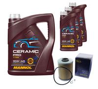 SCT Filtro Olio 8L MANNOL Ceramic Pro 10W-40 Per BMW 3er Cabriolet E36 328i