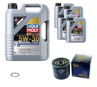 SCT Filtro Olio 9L Liqui Moly Liter Special Tec F 5W-30 Per Subaru Legacy IV