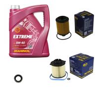 Sct Germania Controllo Set mannol 5L Estremo 5W-40 per Opel Astra Anni 2.0