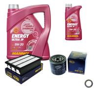 Sct Germania Controllo Set mannol Energia Ultra JP 5W-20 6L per Hyundai Santa