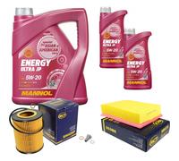Sct Germania Controllo Set mannol Energia Ultra JP 5W-20 7L per BMW 3er 320i