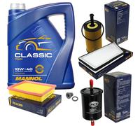 SCT Germany Controllo Set 5 L MANNOL Classic 10W-40 Per Peugeot 206 CC 1.6