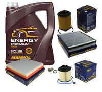 SCT Germany Controllo Set 5 L MANNOL Energy Premium 5W-30 Per Opel Astra J