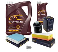 SCT Germany Controllo Set 6 L MANNOL Extreme 5W-40 Per Audi A4 Avant 1.8