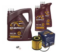 SCT Germany Controllo Set 7 L MANNOL Energy 5W-30 per Volvo S40 I 1.8i