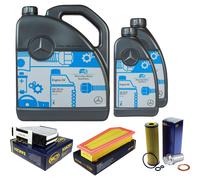 SCT Germany Controllo Set 7 L PKW Sintetico MB 5W-40 Per Mercedes C-Klasse